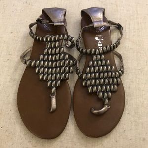 Jeffrey campbell platinum sandals